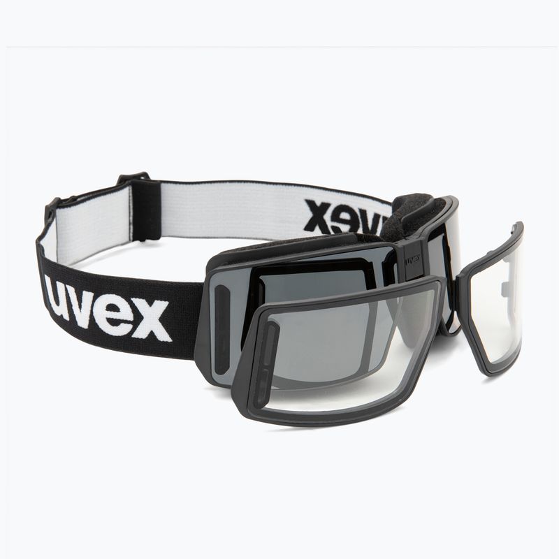Скиорски очила UVEX MTN Tour black matt/mirror silver