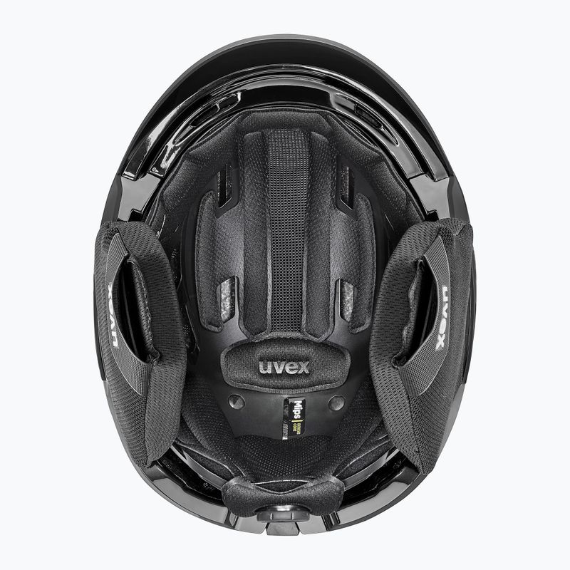 Ски каска UVEX Levitate MIPS black matt 4