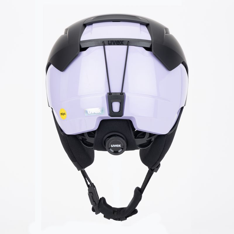 Ски каска UVEX Levitate MIPS black/lavender matt 4