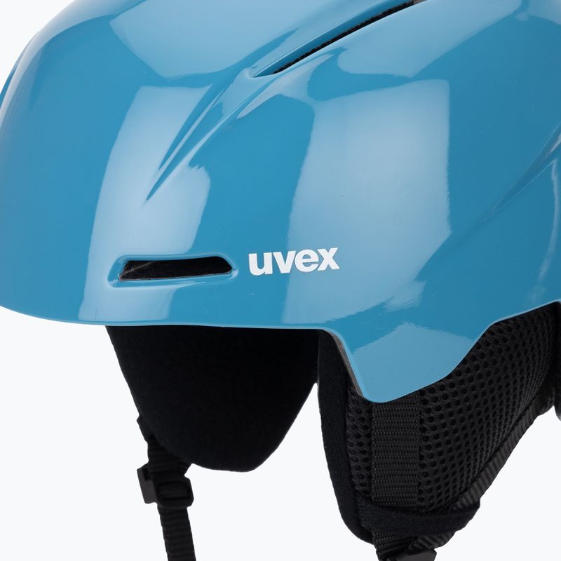 Детска ски каска UVEX Viti Pure Azure shiny 7