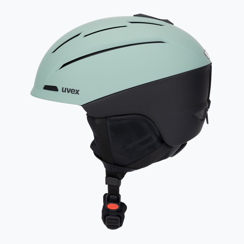 Ски каска UVEX Gravitate oxid green/ black matt 3