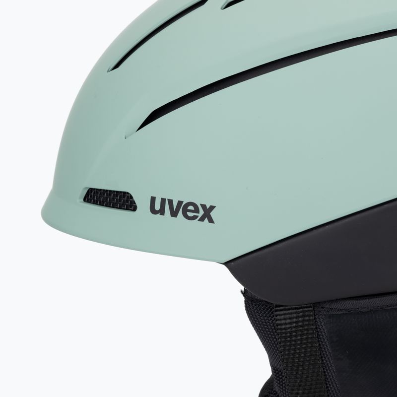 Ски каска UVEX Gravitate oxid green/ black matt 7