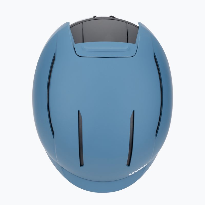 Ски каска UVEX Levitate MIPS stone blue/black matt 6