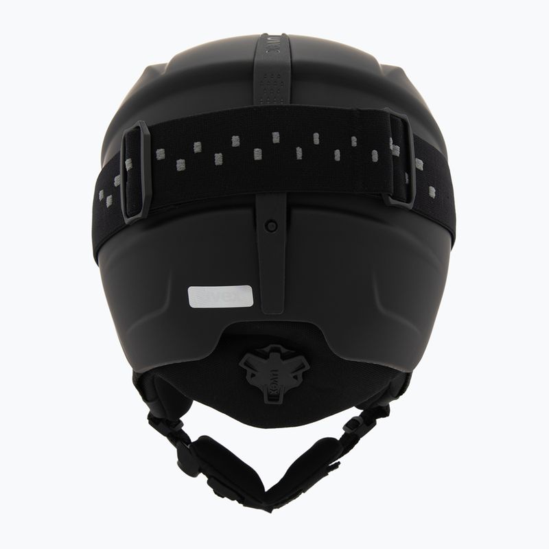 Детска скиорска каска UVEX Viti Set + Speedy Pro black matt/mirror green/yellow/clear goggles 4