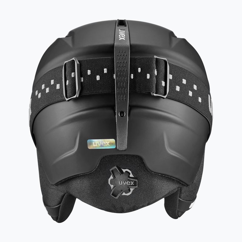 Детска ски каска UVEX Viti Set + ски очила Speedy Pro matt black/mirror green/yellow/clear 3