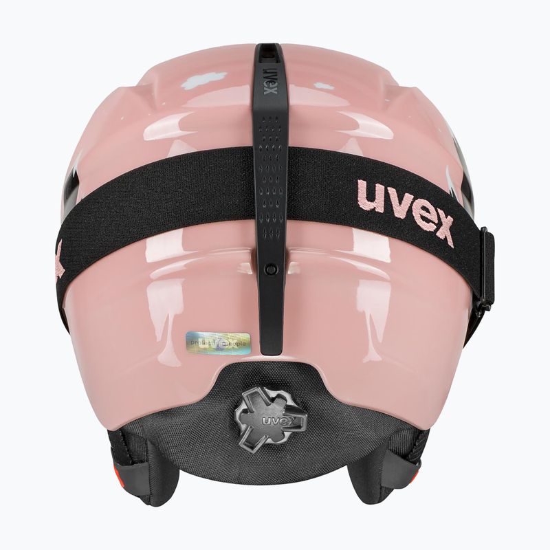 Детска ски каска UVEX Viti Set + очила Speedy Pro pink penguin/lasergold lite 3