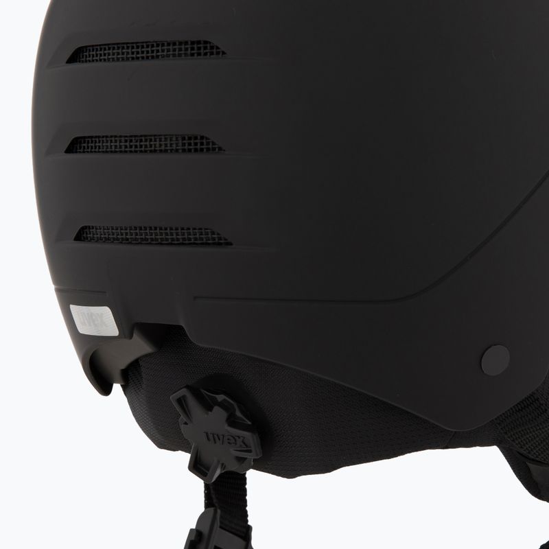 Ски каска UVEX Wanted Visor Pro V black matt 7