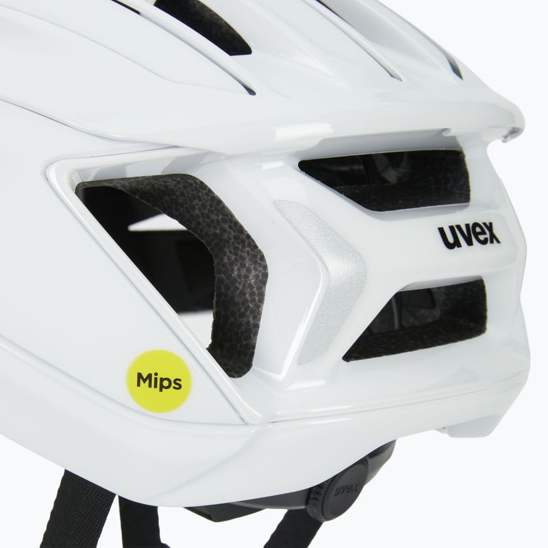 UVEX Surge Aero MIPS велосипедна каска бяла матова 7