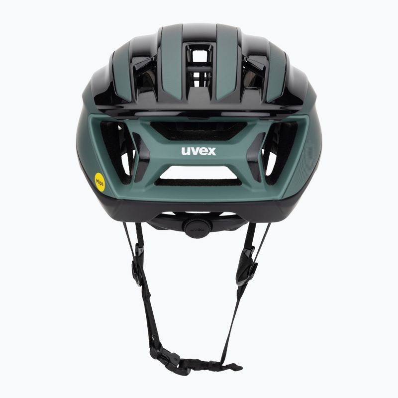 UVEX Surge Aero MIPS каска за велосипед черна/зелена матова 4
