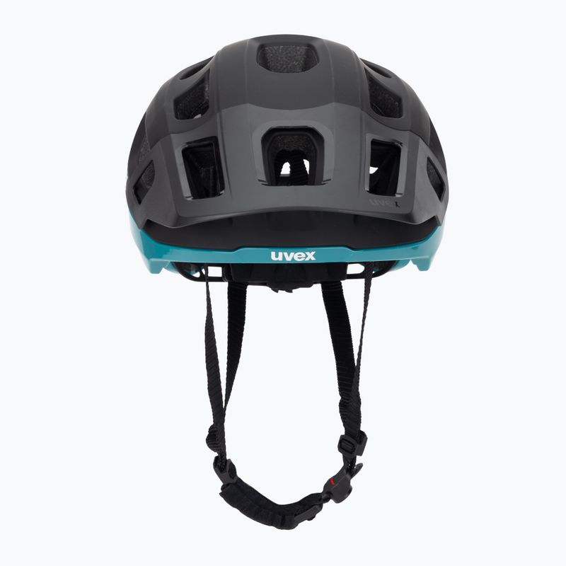UVEX каска за велосипед React black/teal matt 2