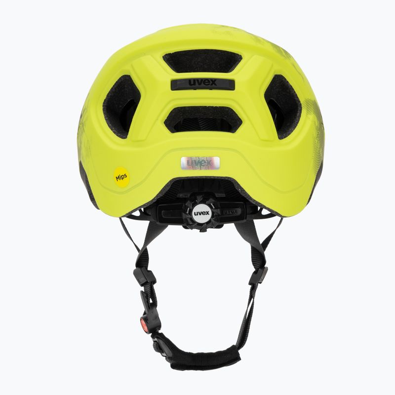 Детска каска за велосипед UVEX React MIPS Jr lime/black 4