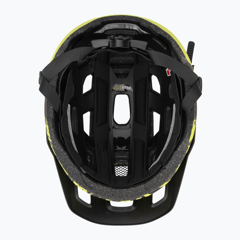 Детска каска за велосипед UVEX React MIPS Jr lime/black 5
