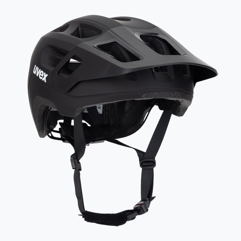 Детска велосипедна каска UVEX React Jr black matte