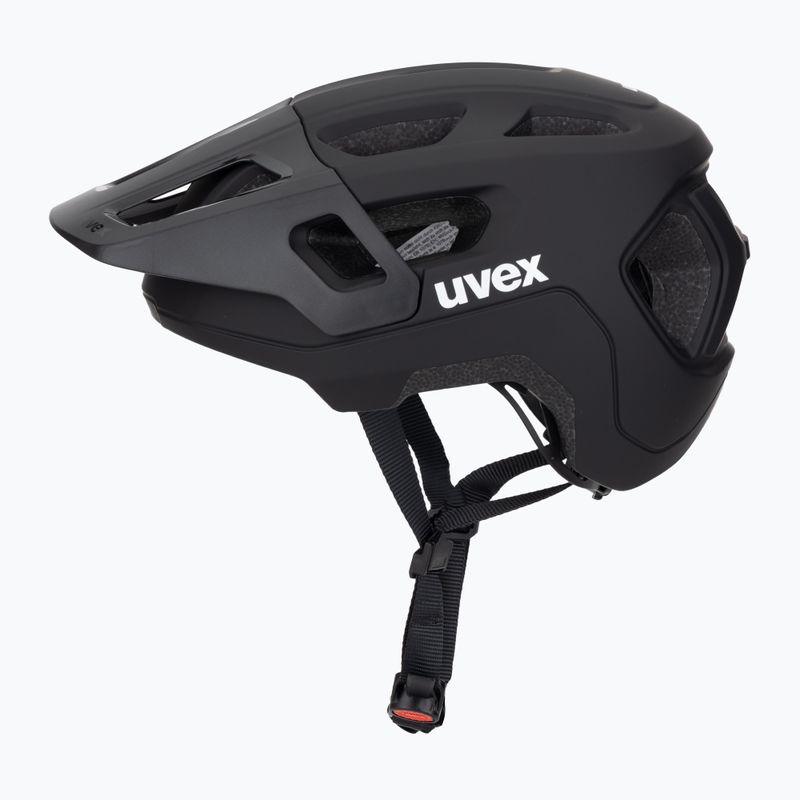 Детска велосипедна каска UVEX React Jr black matte 3