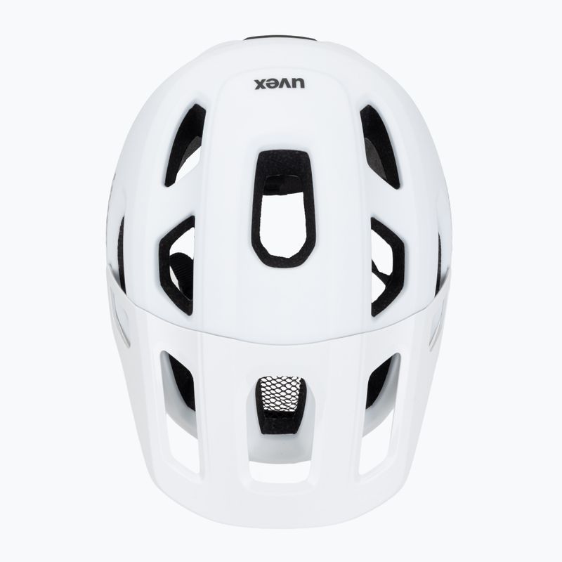 Детска велосипедна каска UVEX React Jr white matt 6