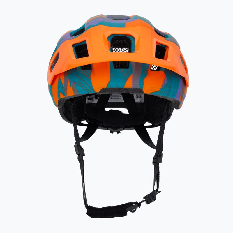 Детска велосипедна каска UVEX React Jr papaya camo matt 2