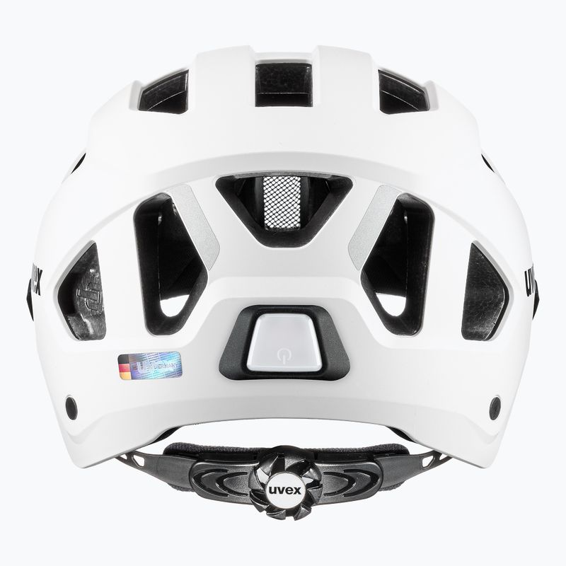Велосипедна каска UVEX Stride Visor white matt/litemirror silver 4