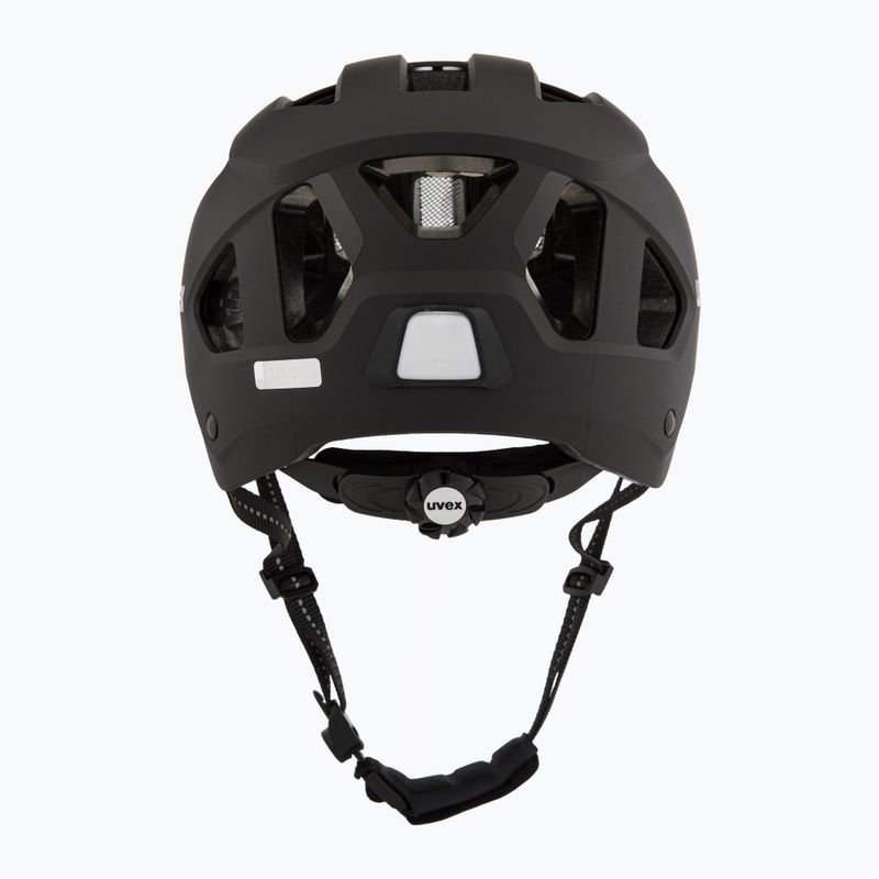 Велосипедна каска UVEX Stride Visor black matt/litemirror silver 4