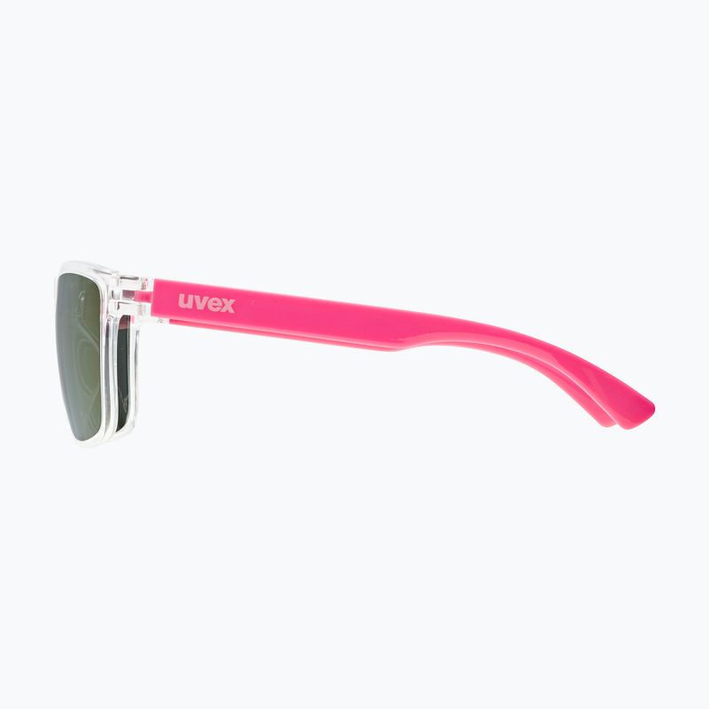 Детски слънчеви очила UVEX Rookie Jr clear pink/mirror pink 5