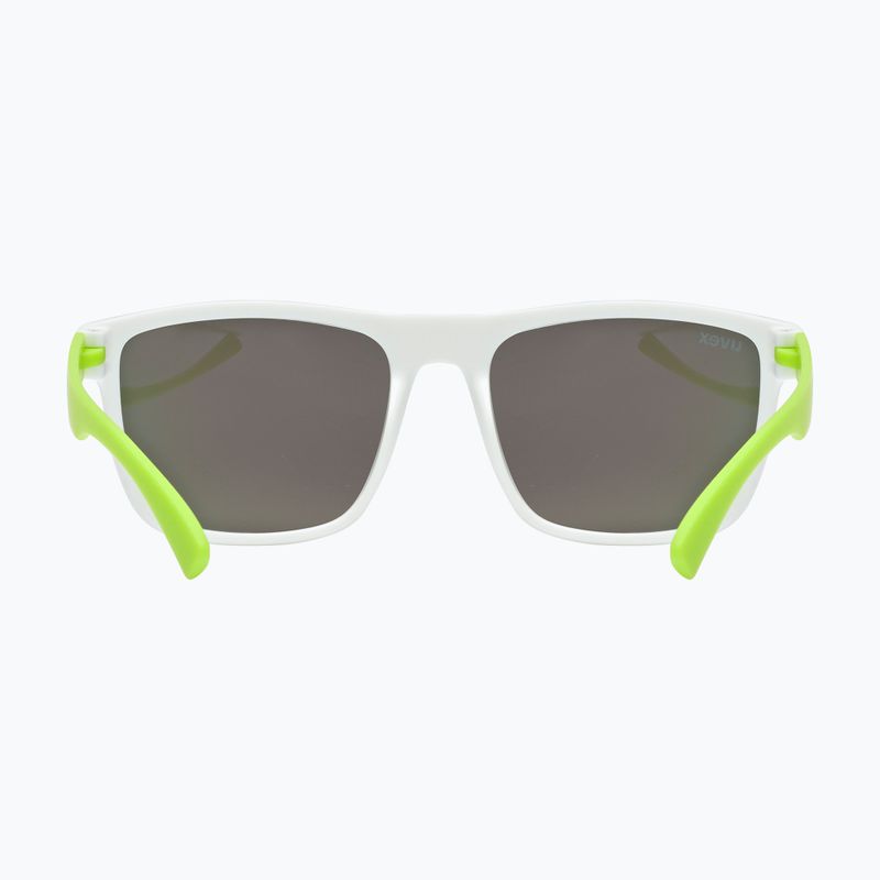 Детски слънчеви очила UVEX Rookie Jr white lime m./mirror green 2