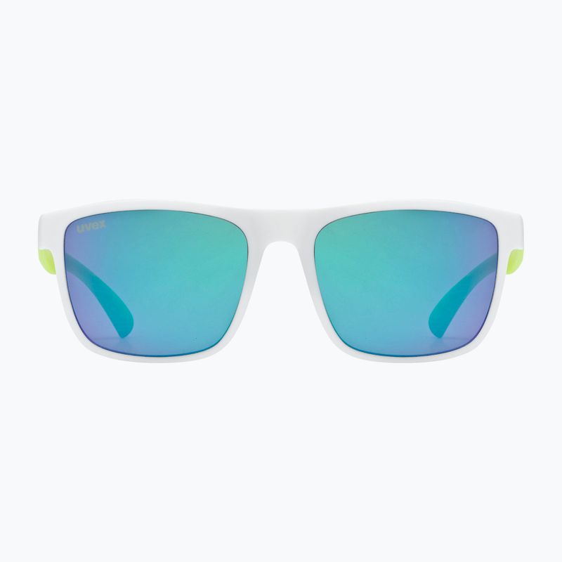 Детски слънчеви очила UVEX Rookie Jr white lime m./mirror green 3