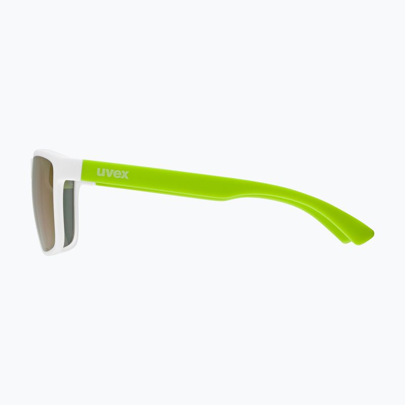 Детски слънчеви очила UVEX Rookie Jr white lime m./mirror green 5