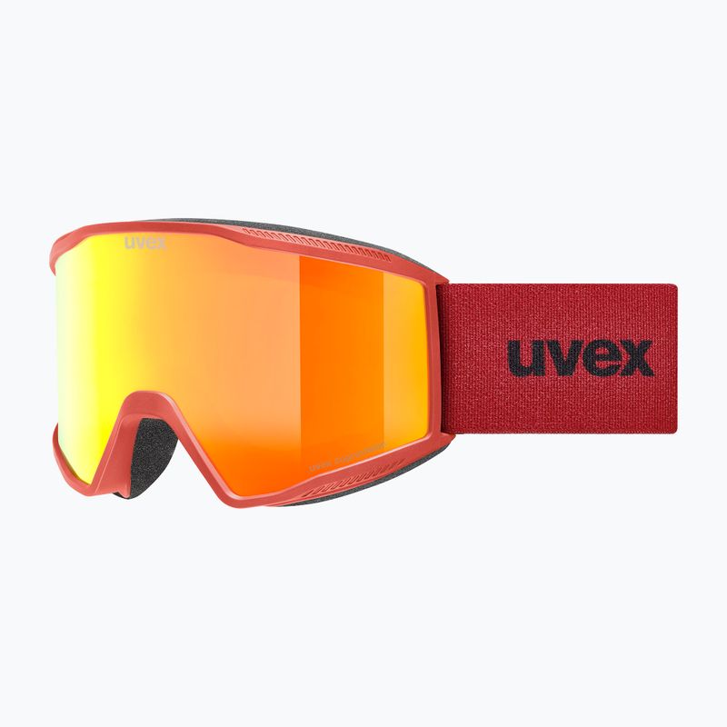 Скиорска маска UVEX Blast FM red matt/mirror red 5