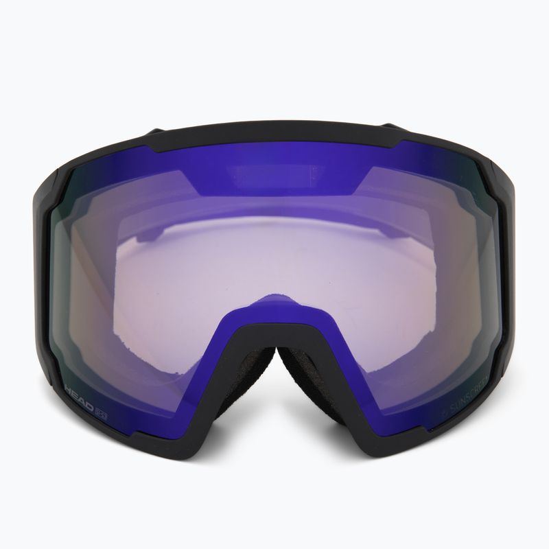 Скиорска маска UVEX Victorious FM black matt/mirror ruby 2