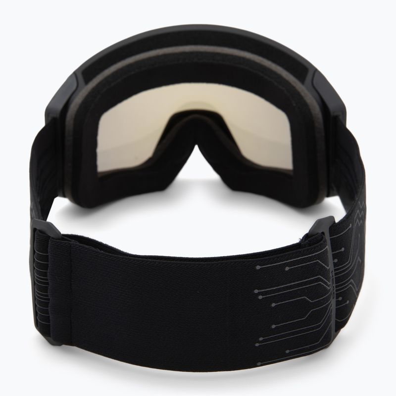 Скиорска маска UVEX Victorious FM black matt/mirror ruby 3