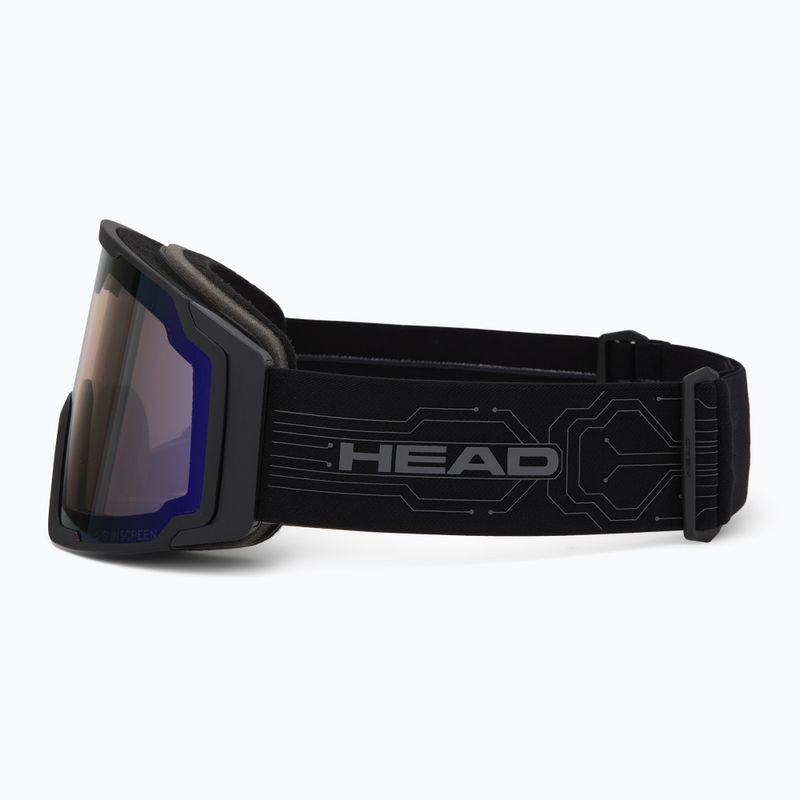 Скиорска маска UVEX Victorious FM black matt/mirror ruby 4