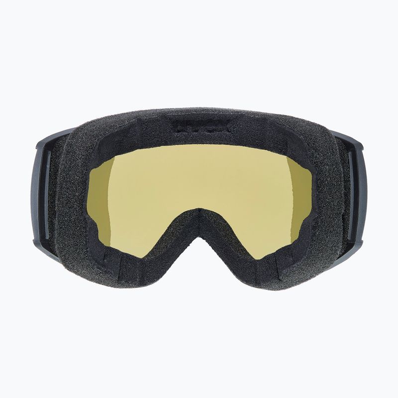 Скиорска маска UVEX Victorious FM black matt/mirror ruby 7