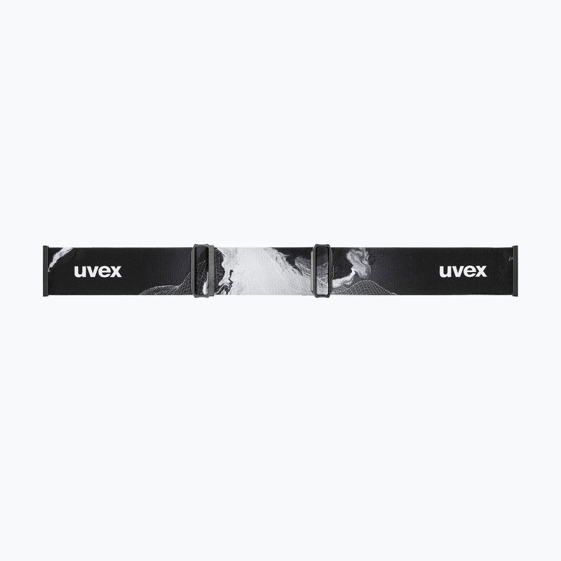 Скиорска маска UVEX Victorious FM black matt/mirror blue 8