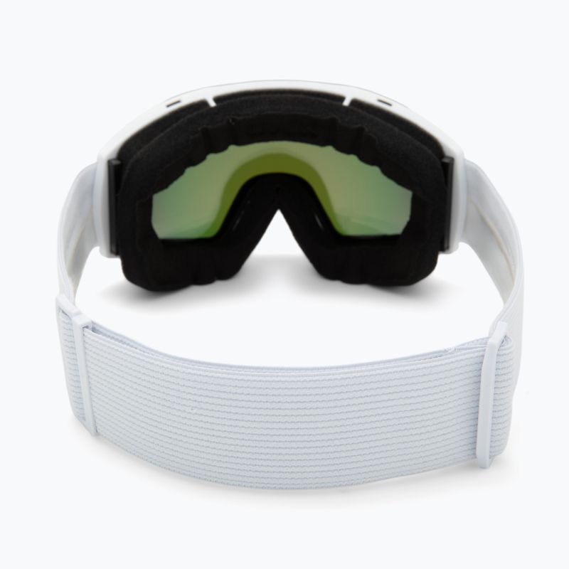 Скиорска маска UVEX Victorious S FM white matt/mirror orange 3