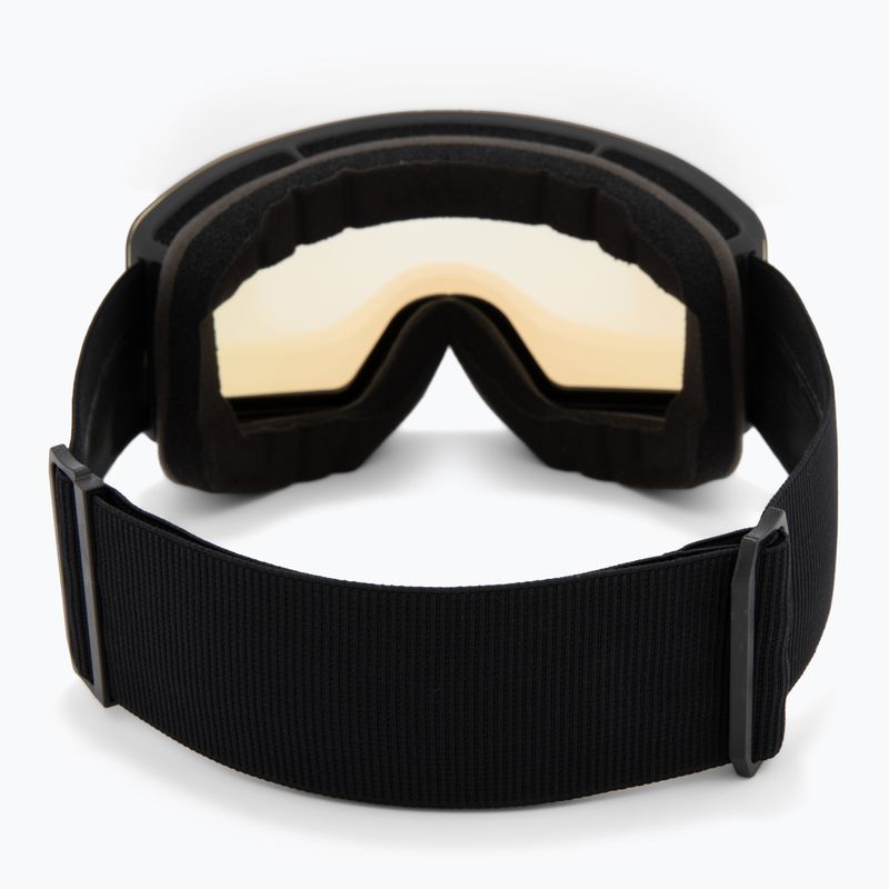 Скиорска маска UVEX Provoqe V black matt/vario blue mirror 3