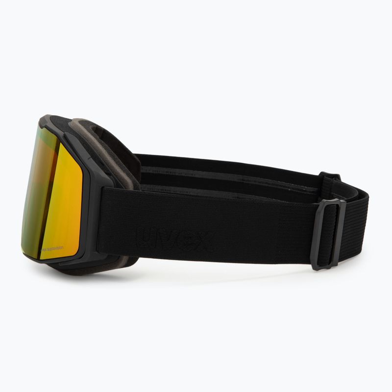 Скиорски очила UVEX Gravity FM black matt/mirror yellow/orange/clear 4