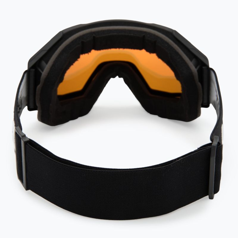 Скиорски очила UVEX Gravity FM black matt/mirror red/orange/clear 3