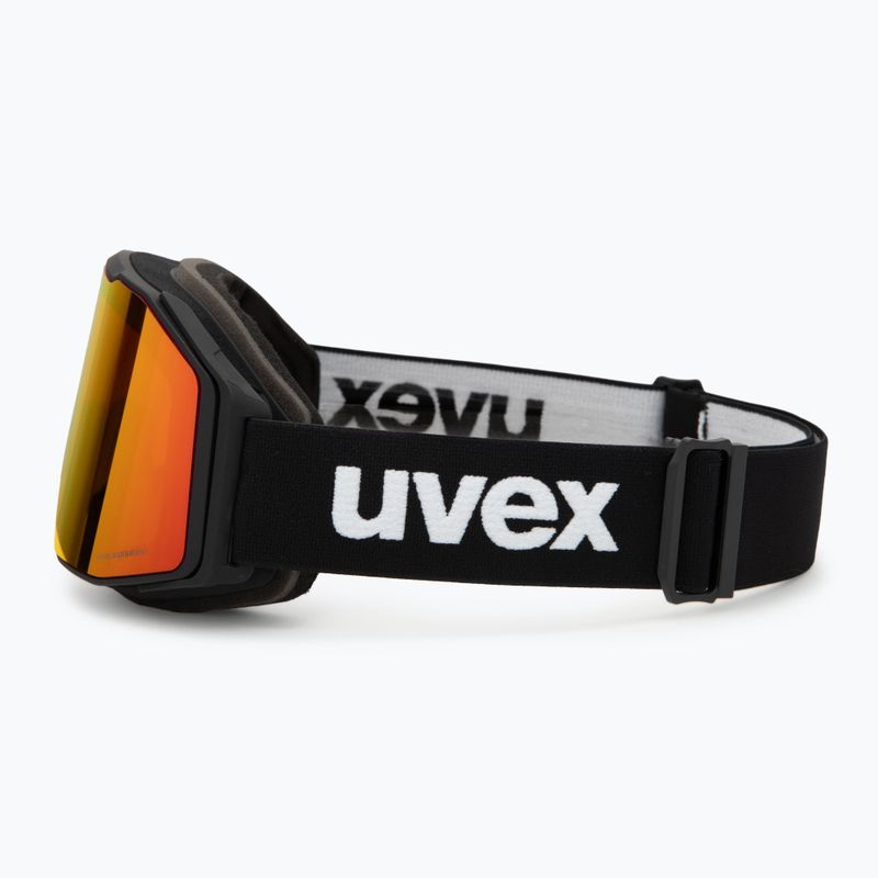 Скиорски очила UVEX Gravity FM black matt/mirror red/orange/clear 4
