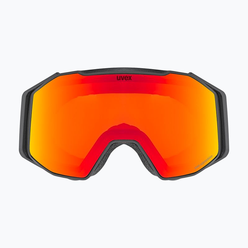 Скиорски очила UVEX Gravity FM black matt/mirror red/orange/clear 2