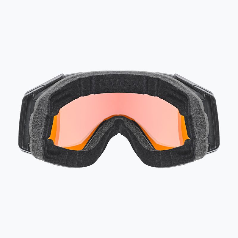 Скиорски очила UVEX Gravity FM black matt/mirror red/orange/clear 3