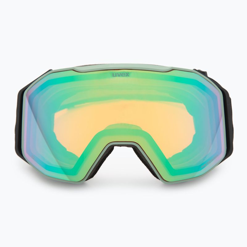Скиорски очила UVEX Gravity FM oxid matt green/mirror opal/orange/clear 2