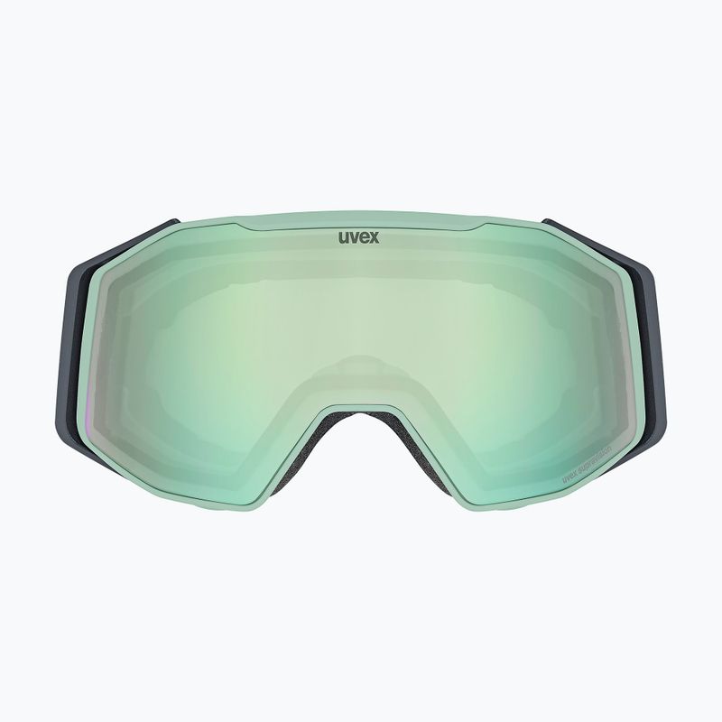 Скиорски очила UVEX Gravity FM oxid matt green/mirror opal/orange/clear 2
