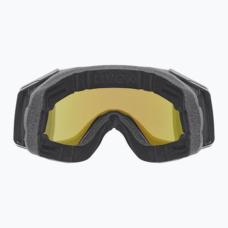 Скиорскa маска UVEX Gravity FM S2 black matt/mirror blue 3