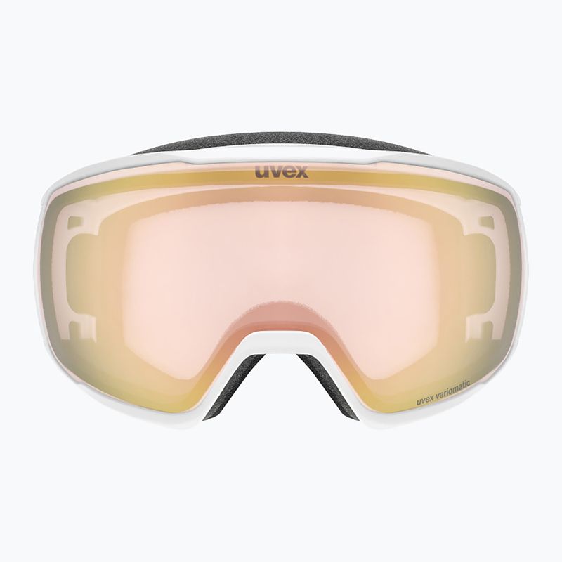 Скиорскa маска UVEX Victorious V S1-S3 white matt/vario rose mirror 2