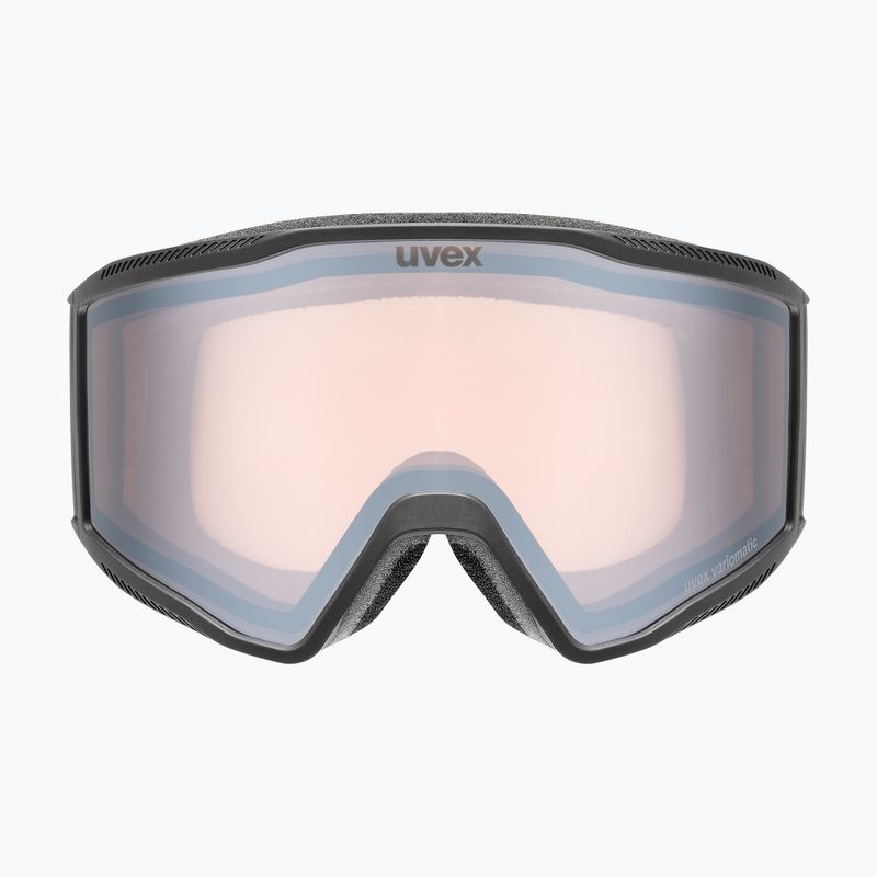 Скиорска маска Uvex Blast V black matt/vario silver mirror 6