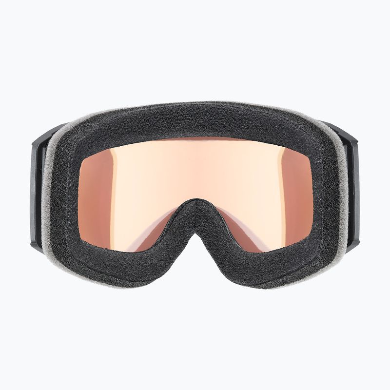 Скиорска маска Uvex Blast V black matt/vario green mirror 7