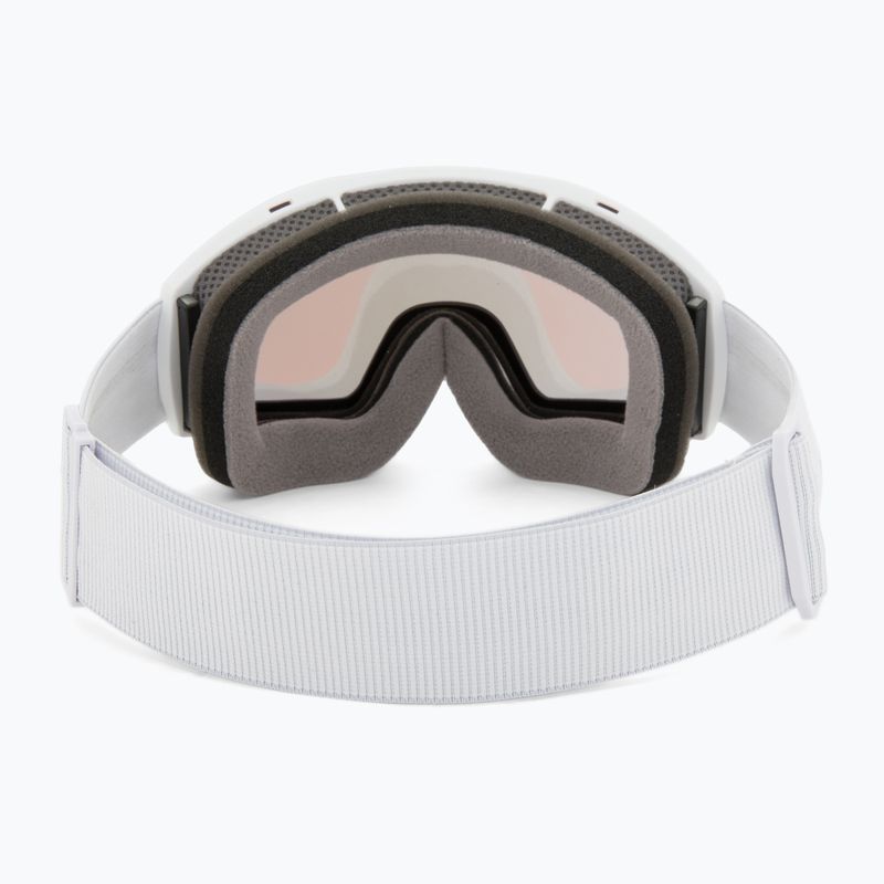 Скиорска маска UVEX Victorious S V white matt/vario rose mirror 3