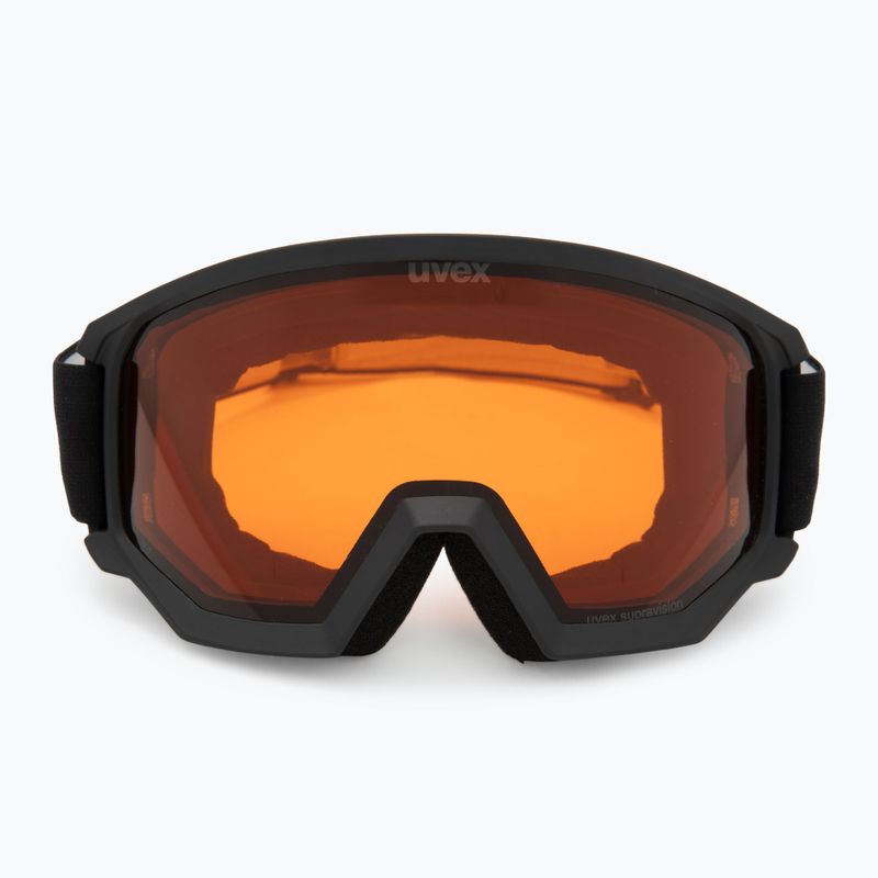 Скиорски очила UVEX Athletic LGL black matt/orange/clear 2