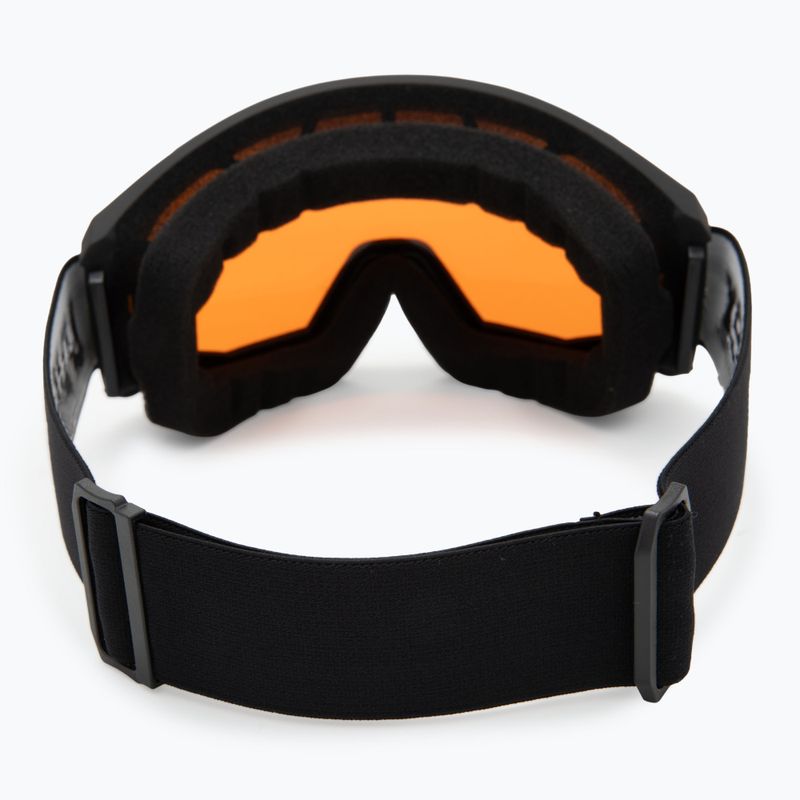 Скиорски очила UVEX Athletic LGL black matt/orange/clear 3