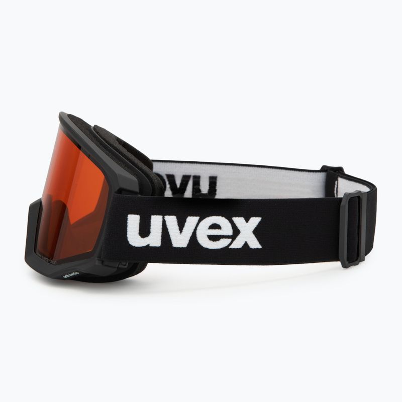 Скиорски очила UVEX Athletic LGL black matt/orange/clear 4