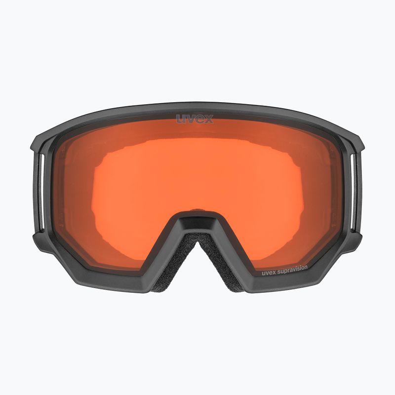 Ски очила UVEX Athletic LGL black matt/orange/clear 2